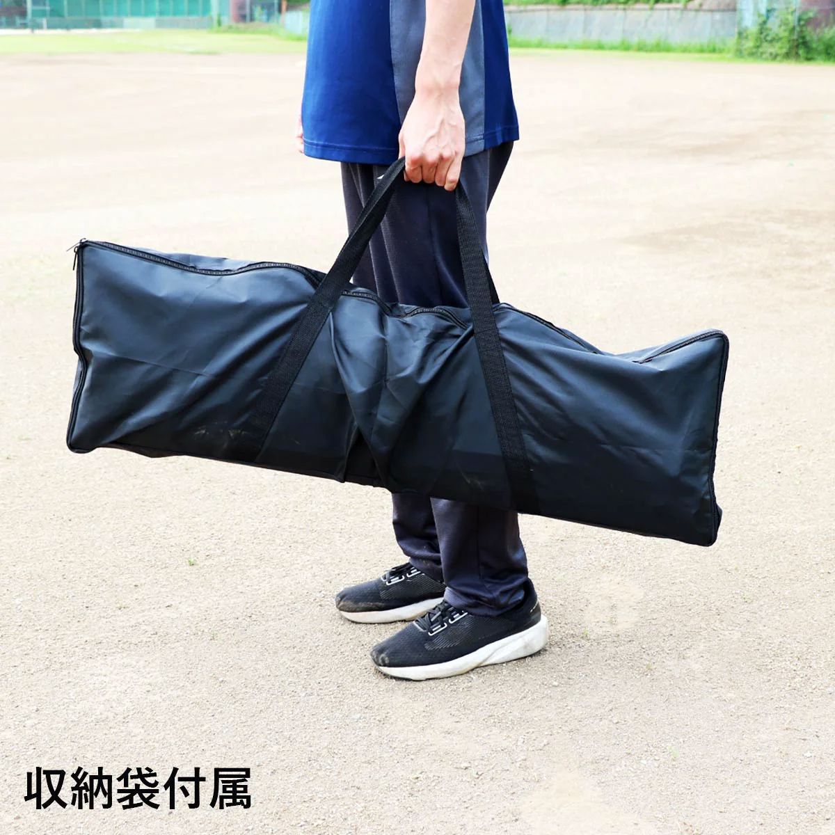  バックネット 5 m x 3 野球 防球ネット バッティングネット ピッチングネット 野球ネット 大型ネット 軽量 収納袋付き 持ち運び FBN-5030 BNB その他 設備 備品