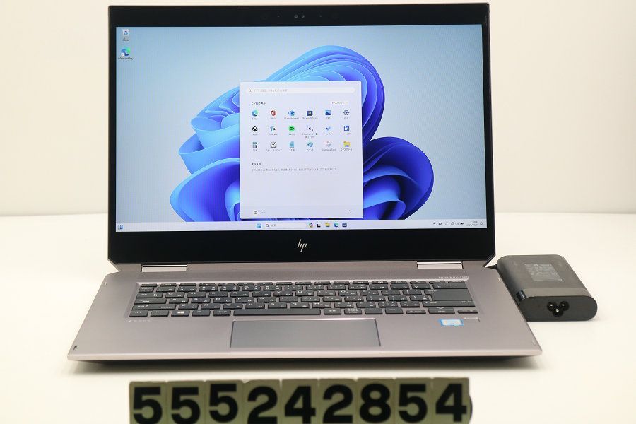 hp ZBook Studio X360 G5 Core i7 8750H 2.2GHz/32GB/512GB(SSD)/15.6W/FHD(1920x1080) タッチパネル/Win11/Quadro P1000 【555242854】