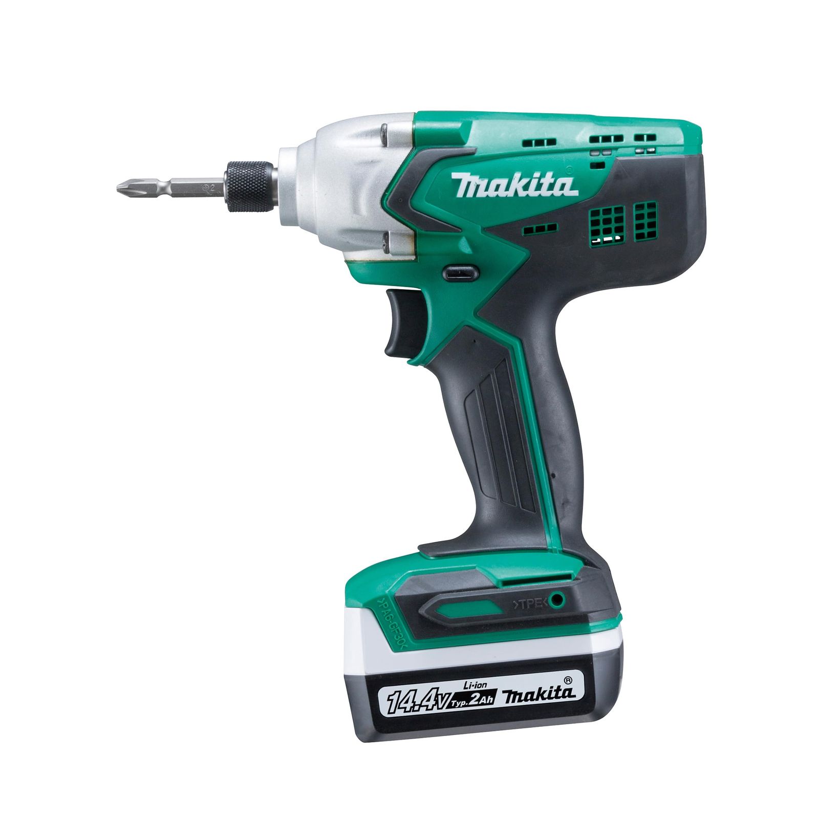 マキタ Makita 充電式インパクトドライバ 14.4V2Ah バッテリ 充電器 ケース付 M695DSA
