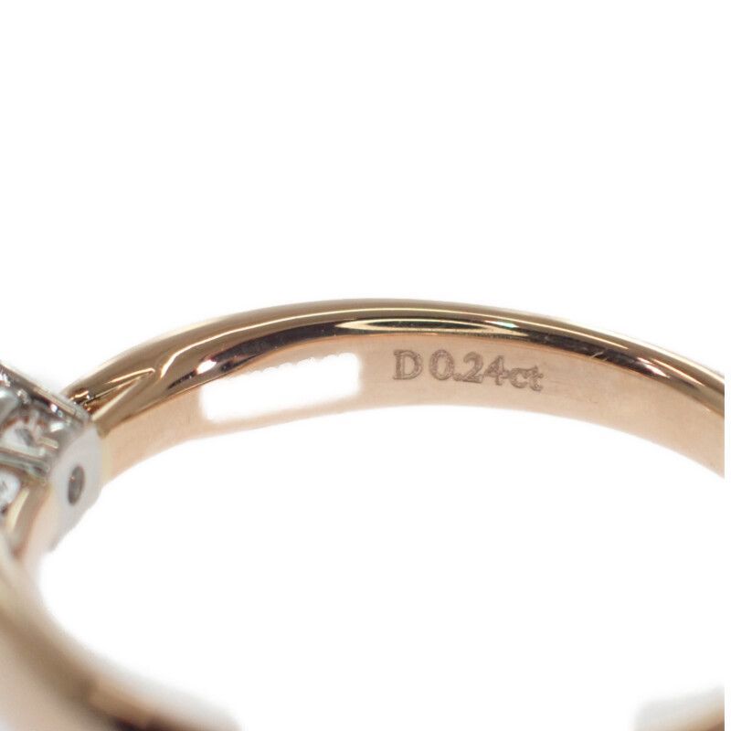 TIFFANY&Co.】 ハーモニー リング K18ピンクゴールド Pt950