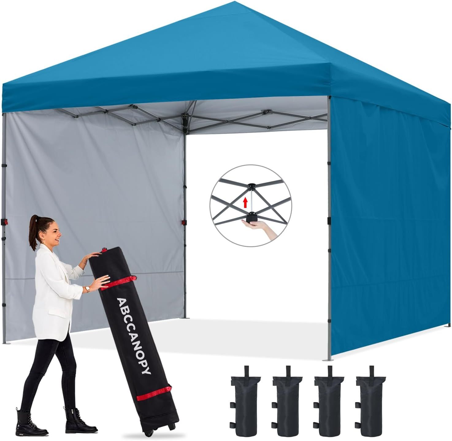 ABCCANOPY ワンタッチテント タープ テント 3mx3m 2.5mx2.5m