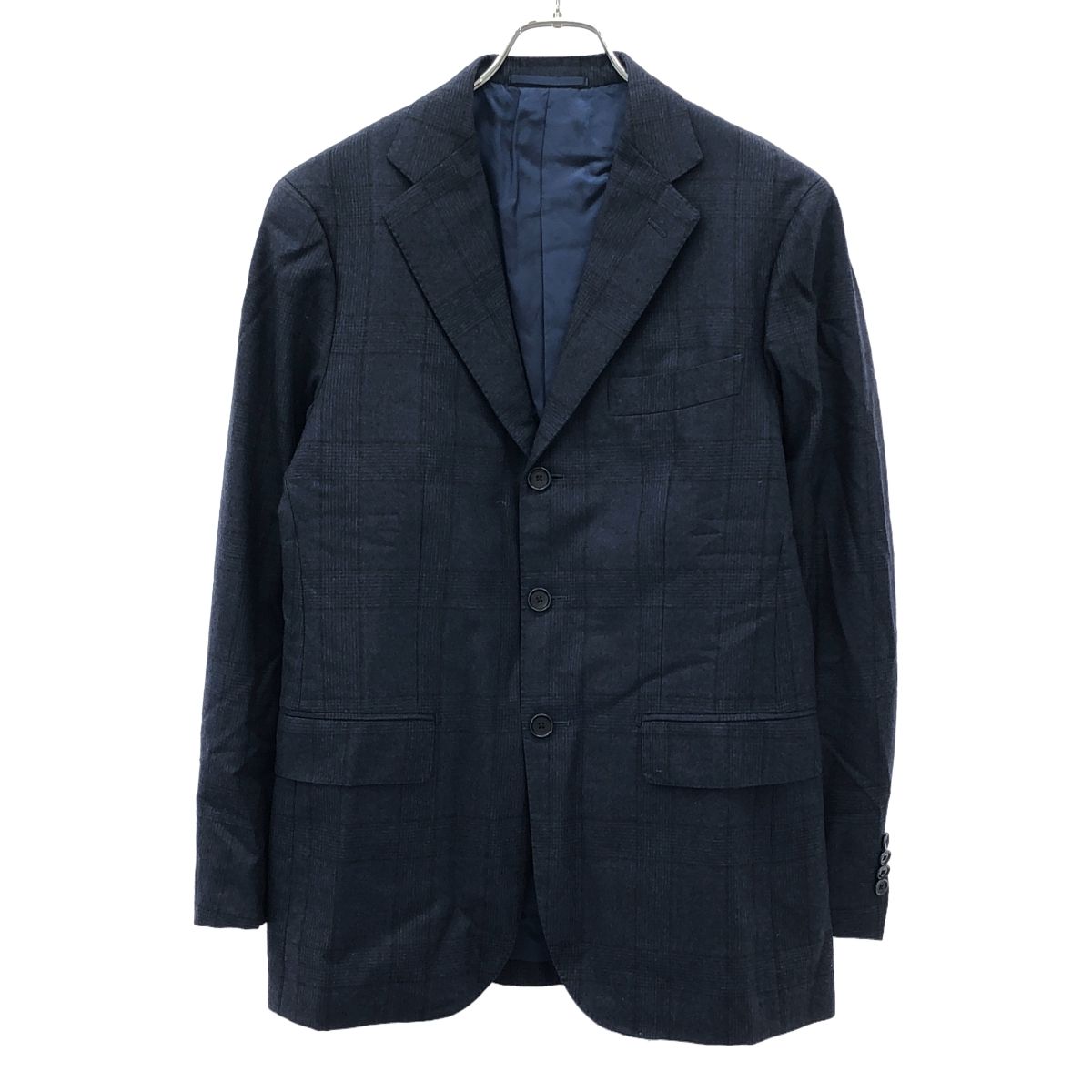 UNITED ARROWS ユナイテッドアローズ フランネル チェック3Bジャケット 