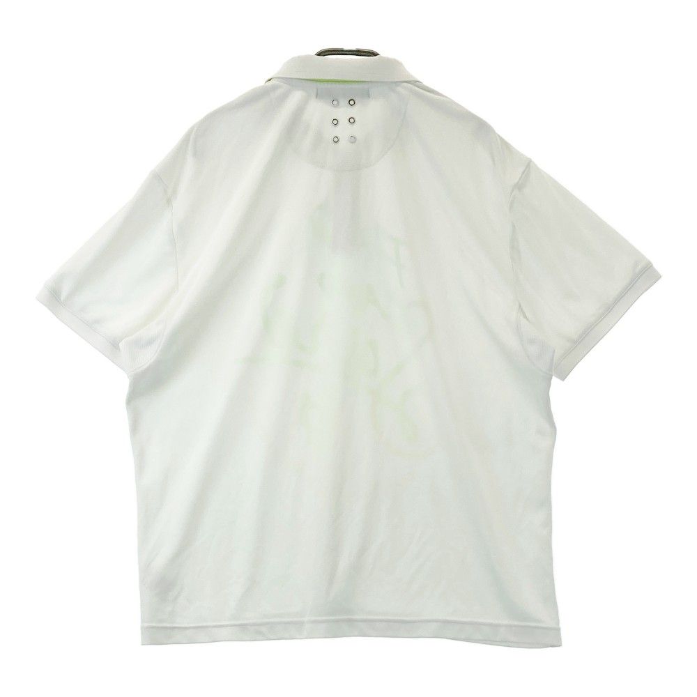 coco 中古 ラッセルノ RUSSELUNO メンズ 半袖ポロシャツ 6(XL) 白 ホワイト パイル地 バックロゴ RUSSELUNO(ラッセルノ) メンズ｜中古ゴルフウェア通販サイトSTST