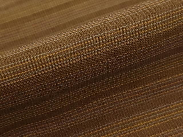 平和屋着物□男性 紬 横段文 正絹 逸品 未使用 AAAY7832ru 平和屋