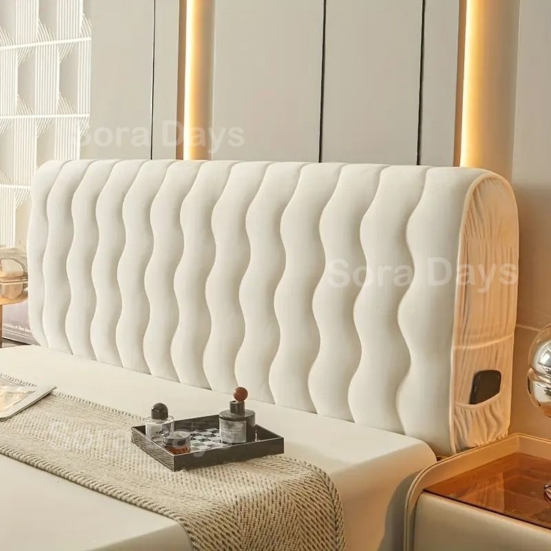 セミダブルベッド（ヘッドボード・脚・マットレス込み）無印良品タモ材