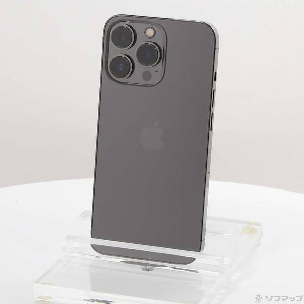 中古品〕 iPhone13 Pro 512GB グラファイト MLUV3J／A SIMフリー