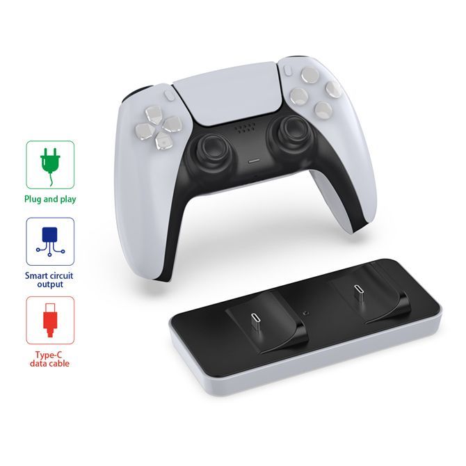 「PS5 DualSense 充電スタンド」　新品未使用未開封 PS5コントローラー用 充電スタンド [ZHX-PSD01] アウトレット