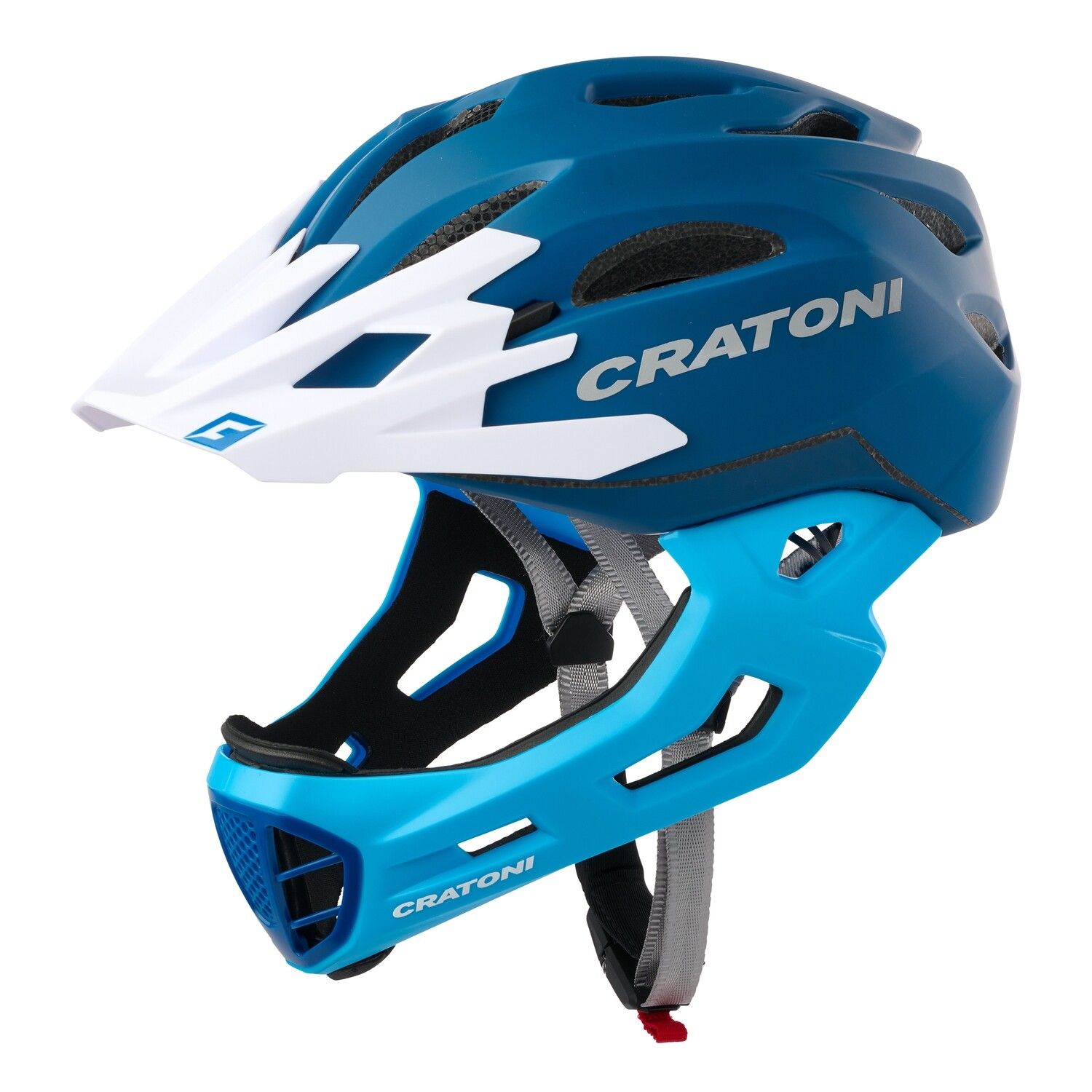 最速発送 キッズヘルメット クラトーニ CRATONI Cマニアック インディゴスカイマット