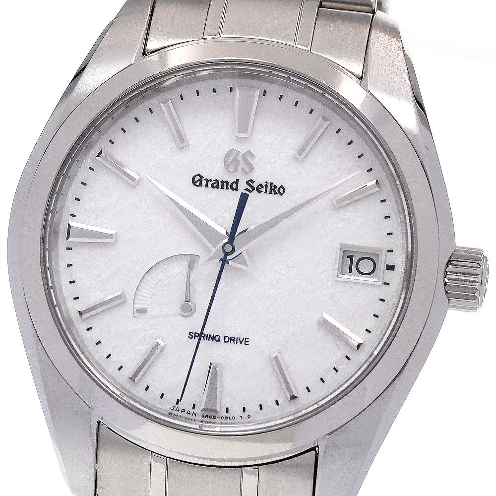 セイコー SEIKO SBGA211/9R65-0AE0 グランドセイコー 雪白パターンダイヤル スプリングドライブ メンズ良品箱付き_866184