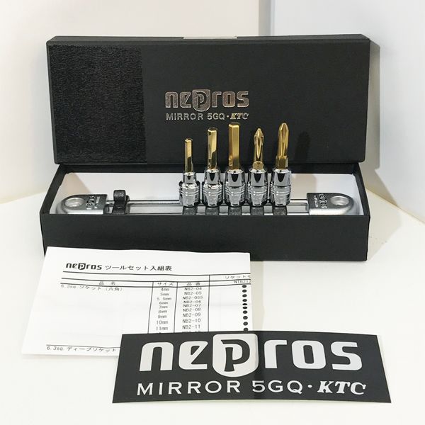 KTC/京都機械工具 【未使用品】nepros ネプロス ミラーネプロス 