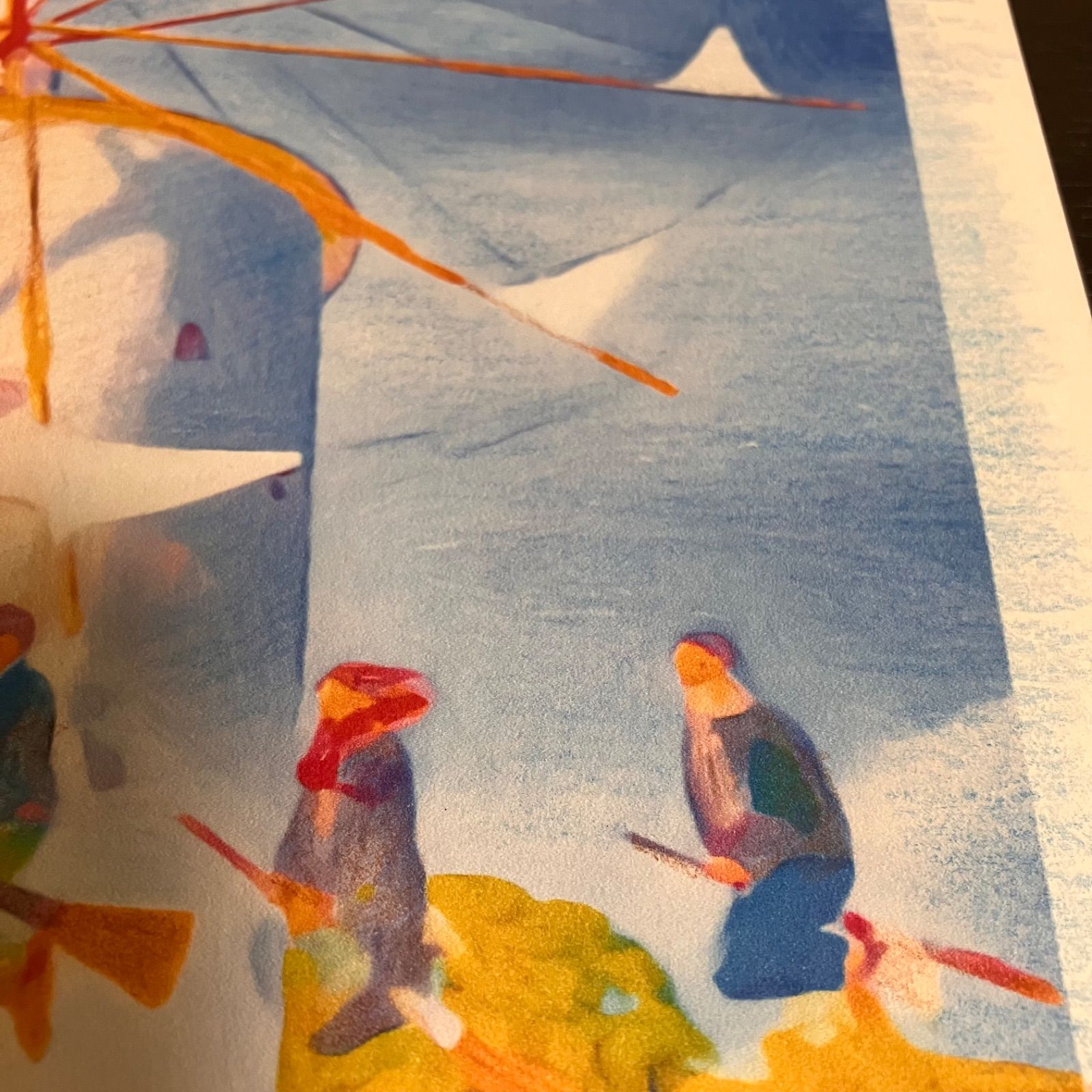 ジブリアート12 魔女の宅急便より「太陽の風車」額装品 額縁寸法 32.7