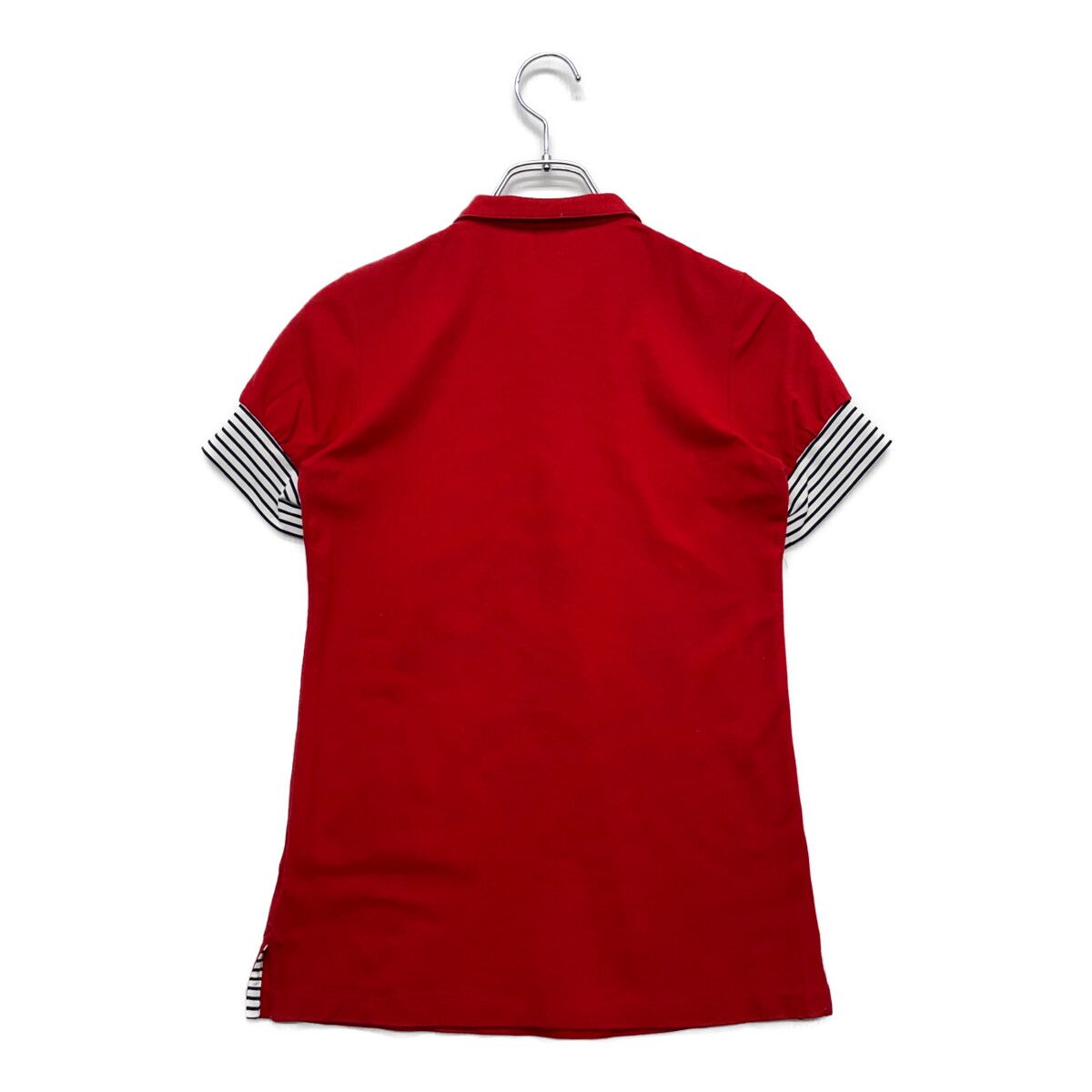 中古 レディース アルチビオ archivio 半袖ポロシャツ 38(M) 赤