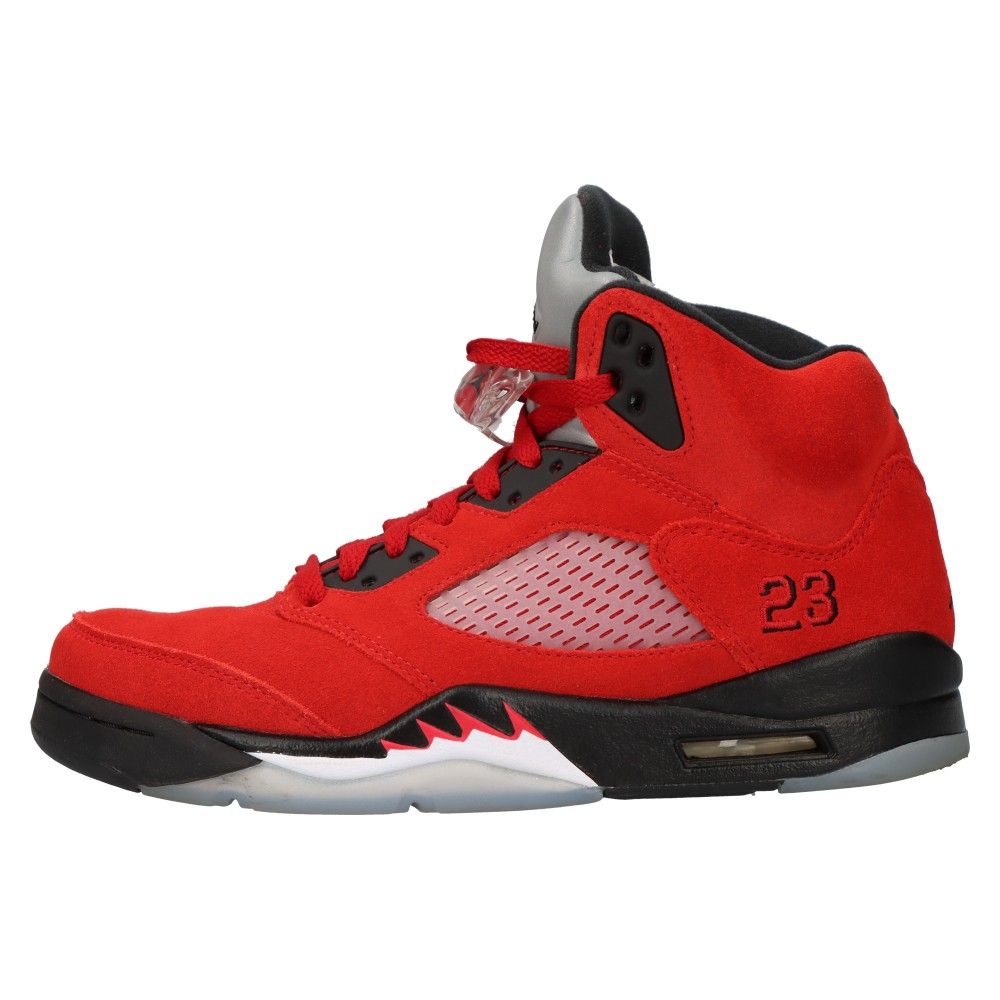 NIKE (ナイキ) AIR JORDAN 5 RETRO TORO BRAVO DD0587-600 エアジョーダン5 トロブラボ ハイカットスニーカー レッド US7.5/25.5cm