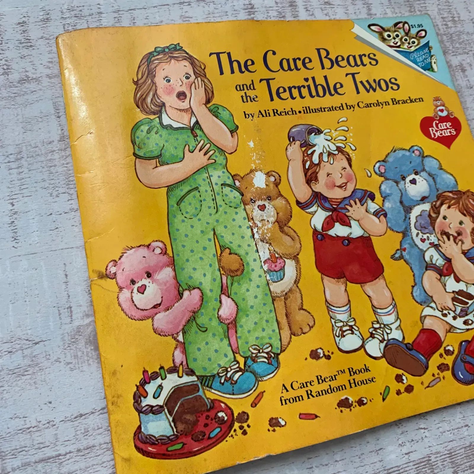 CareBears - 1986年 当時物 ケアベア 絵本 洋書 レトロ ビンテージ アメリカン雑貨 1986年アメリカ製 ケアベア 絵本 洋書 当時物 レトロ ビンテージ