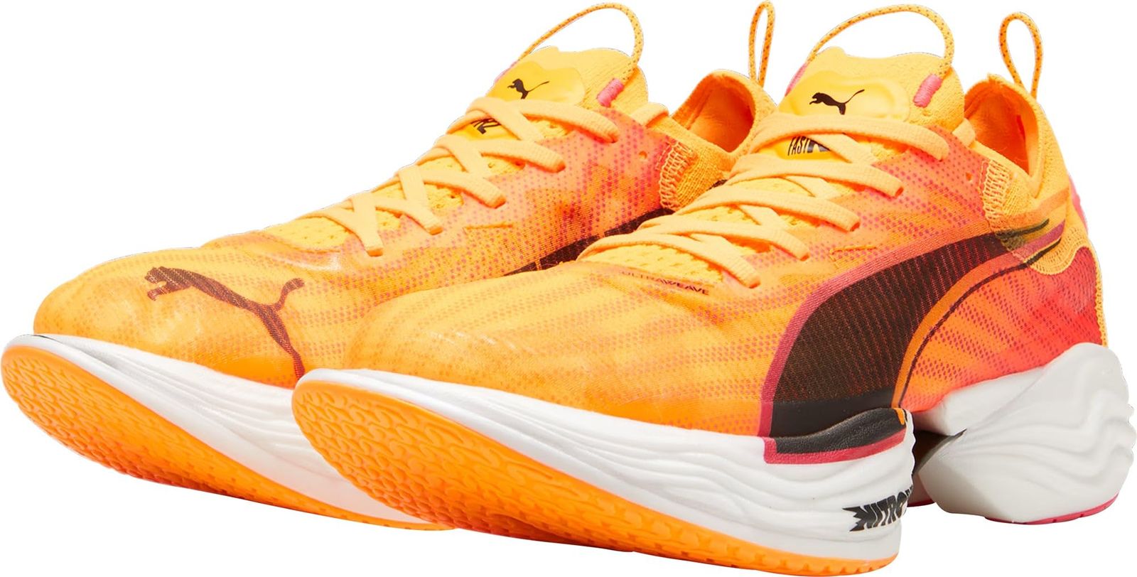 PUMA プーマ 陸上|ランニング ランニングシューズ ファストアール ニトロ エリート 2 ファイアーグロー メンズ 27.5 バーントオレンジ×バーントオレンジ