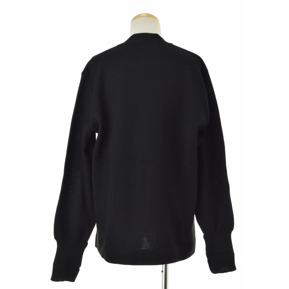 Dehen 60s レタードニット 長袖カーディガン 60年代 Dehen レタードニット ウール カーディガン