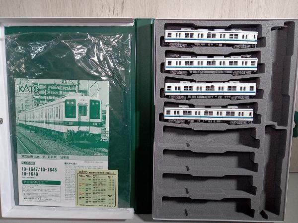 現状品】 Nゲージ KATO 10-1647 東武鉄道8000系(更新車) 4両基本セット