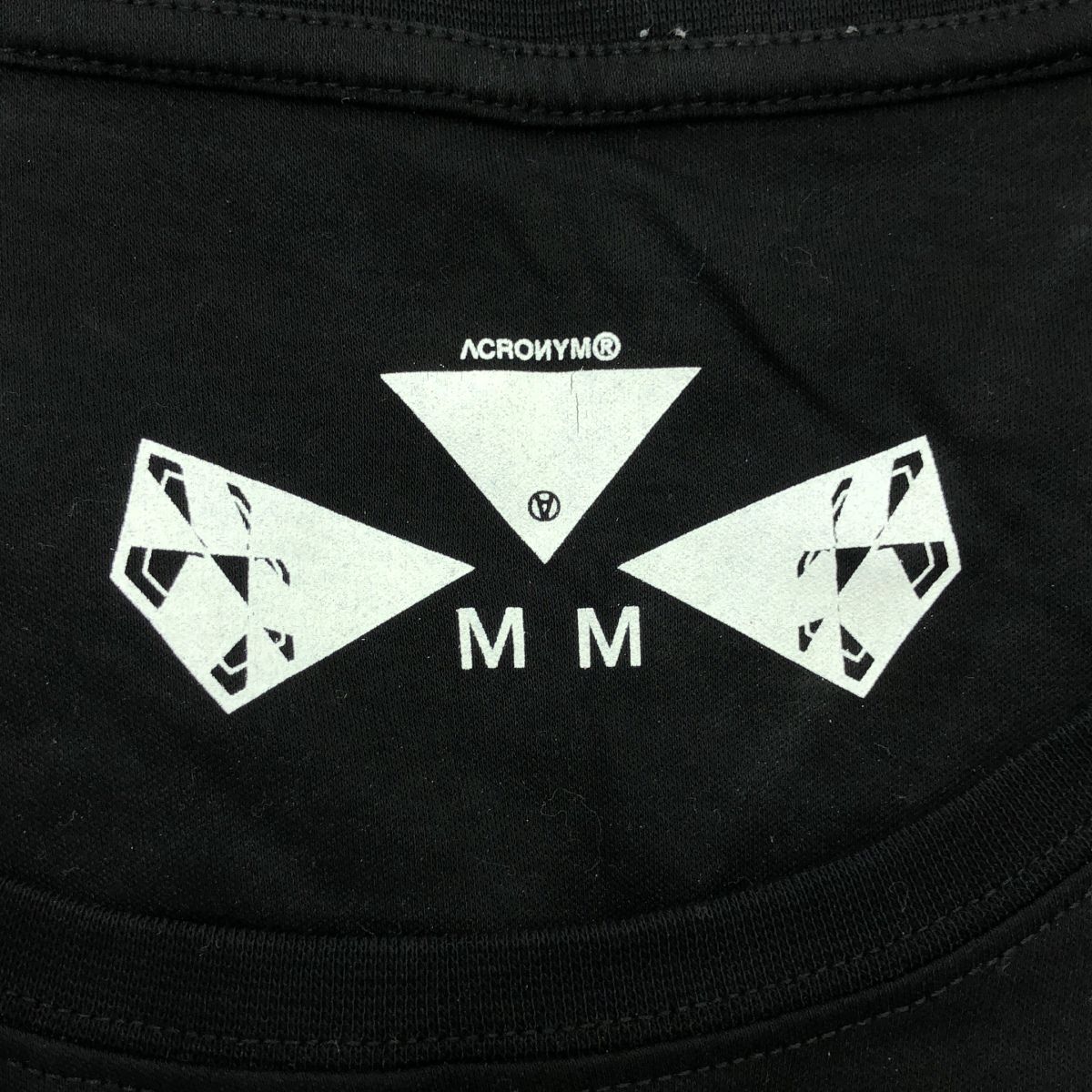 ACRONYM アクロニウム 22SS MERCERIZED SHORT SLEEVE T-SHIRT バック 