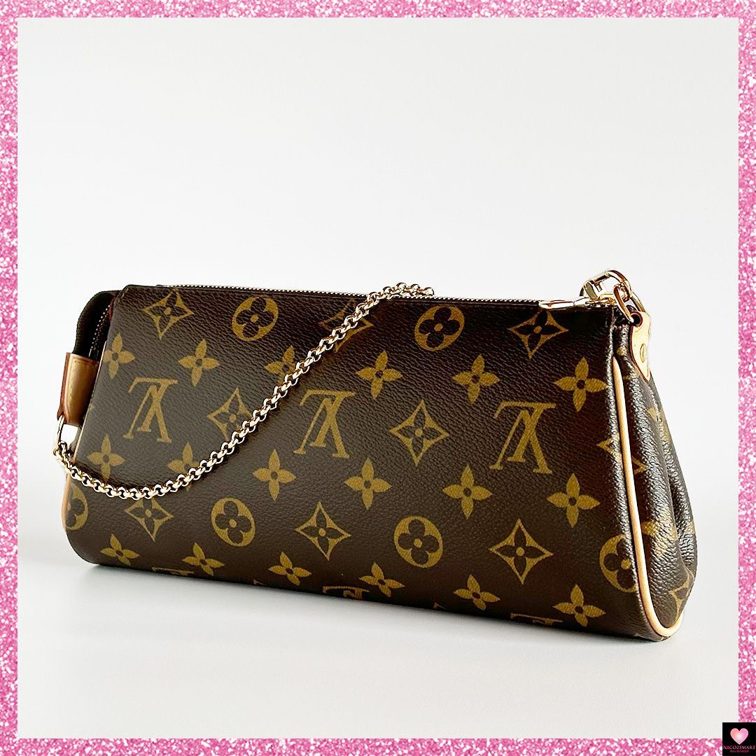 商品不備の場合返品保証 鑑定済 24時間以内に匿名発送 ルイヴィトン エヴァ v24018