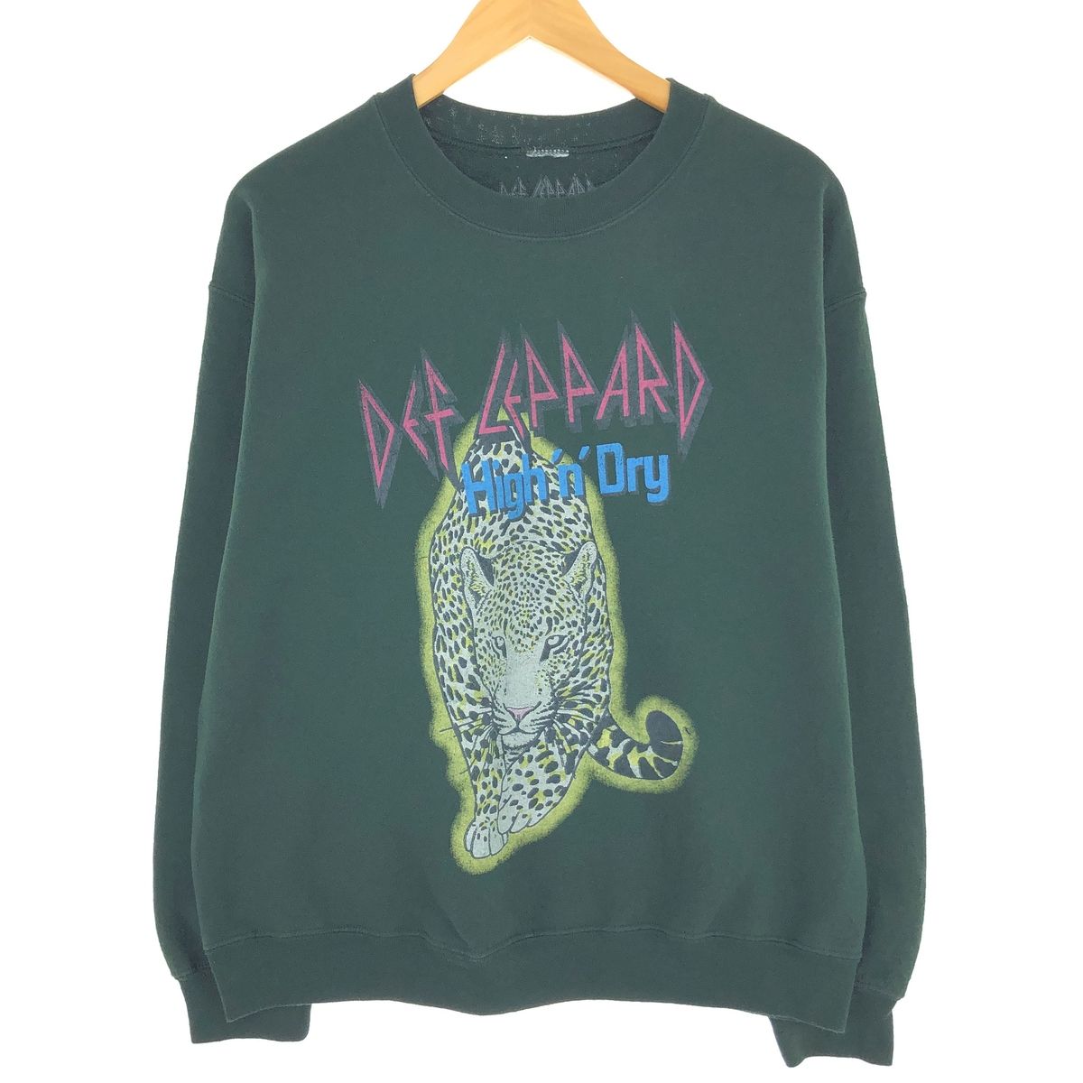 古着 goodie two sleeves DEF LEPPARD デフレパード スウェットシャツ トレーナー メンズL/eaa428189
