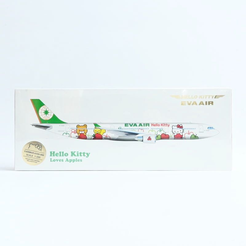未開封 1|200 EVA AIR エバー航空 A330-300 Hello Kitty Loves Apples B-16322 ハローキティ 飛行機模型 HOGAN WINGS ホーガン T10-t001