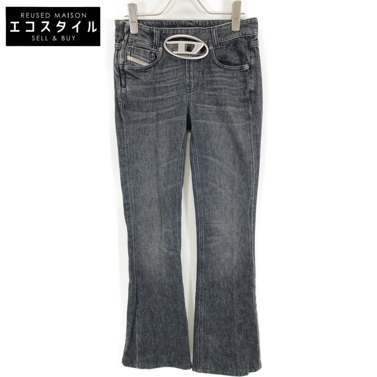 DIESEL ディーゼル 1969 d-ebbey 0ckah サイドジップフライ フ デニム 23