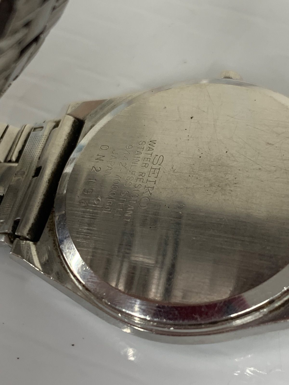SEIKO セイコー 9442-7000 QZ メンズ 腕時計 ヴィンテージ 希少 