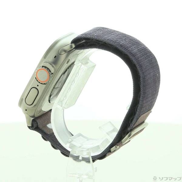 〔 品〕 Apple Watch Ultra 2 GPS Cellular 49mm チタニウムケース インディゴアルパインループ 348