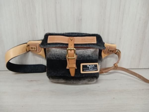 MASTERPIECE マスターピース ショルダーバッグ ウエストバッグ woolrich 秋冬用 日本製