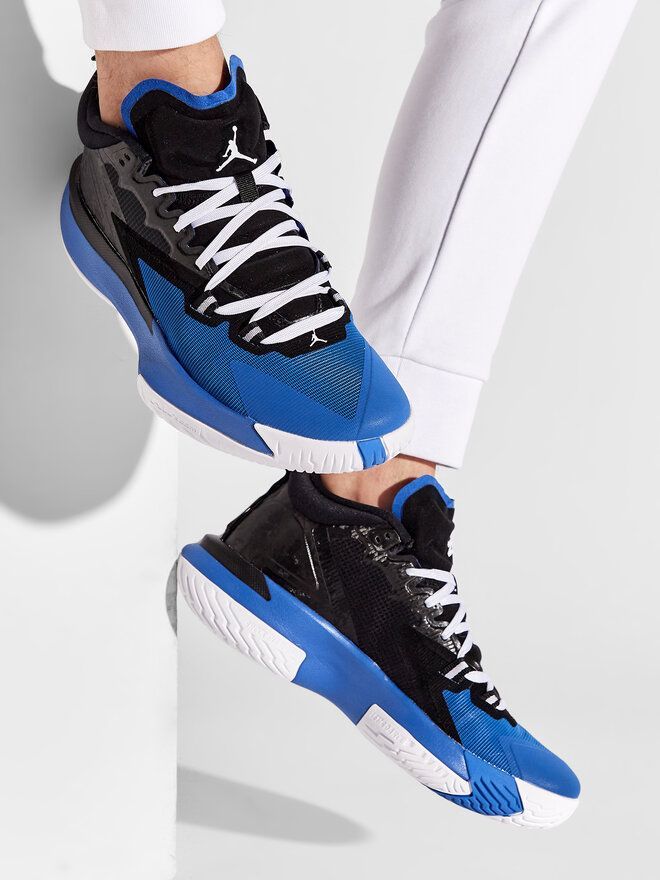 人気新作JORDAN ZION 1 PF BLACK/WHITE-HYPER ROYAL ジョーダン ブランド ジョーダン ZION 1 PF  da3129-004 耐久性