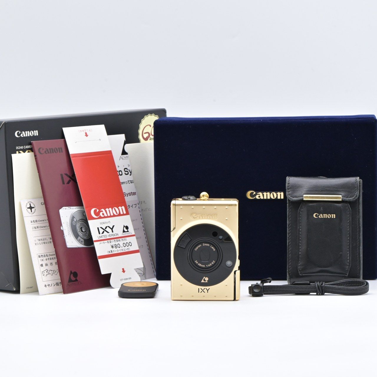 Canon キヤノン IXY Limited Version GOLD ゴールド 60th 60周年記念 フィルムカメラ