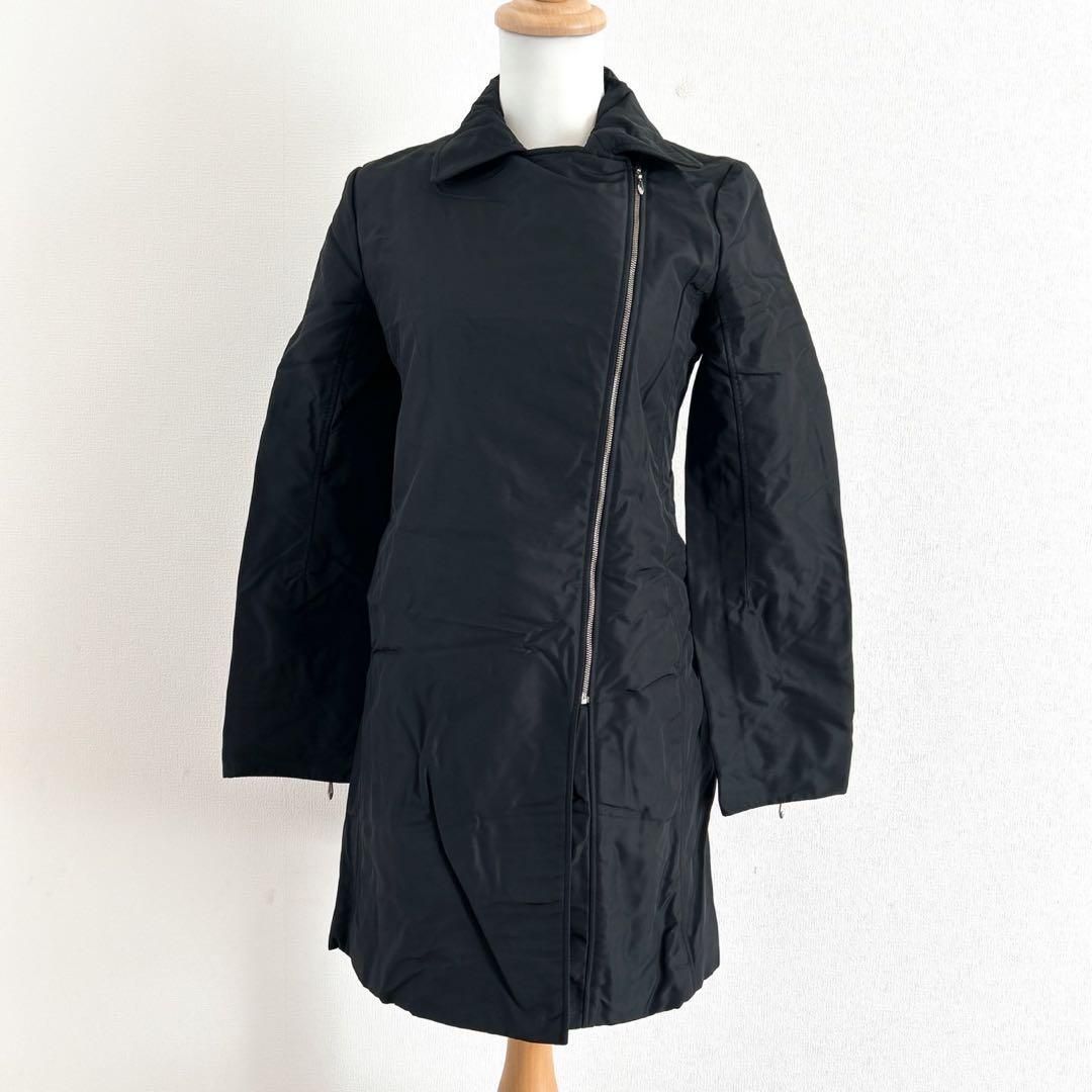 theory セオリー トレンチコート ロングコート ブラック M