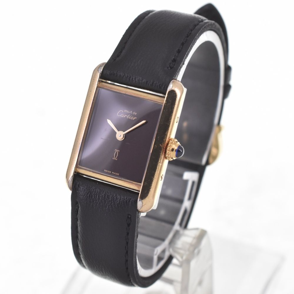 カ*ィ様 Cartier カルティエ マストタンク SM SV925 VERME カ*ィ様 Cartier カルティエ マストタンク SM SV925 VERME