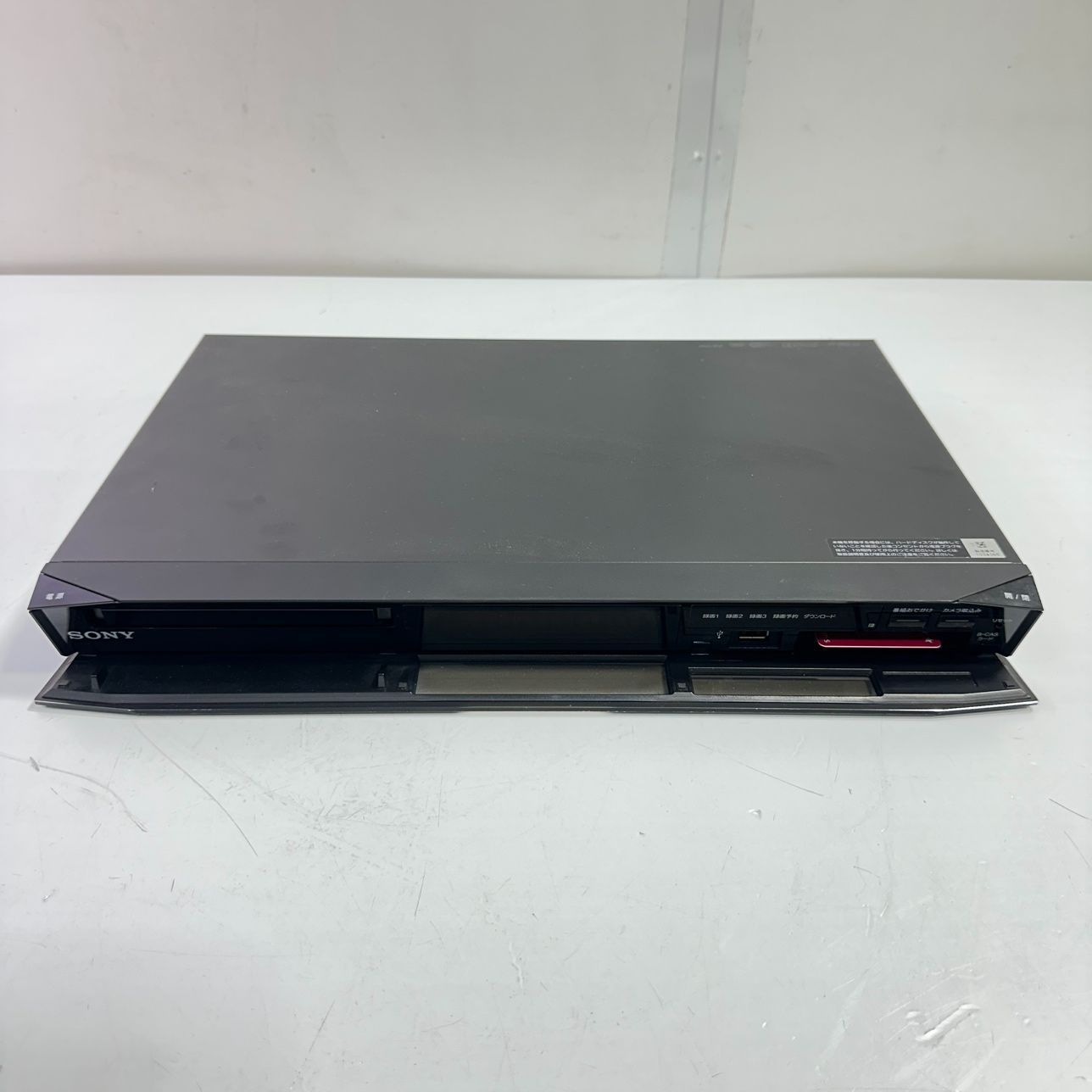 動作品】SONY/ソニー ブルーレイレコーダー BDZ-ET2100 初期化済み J2