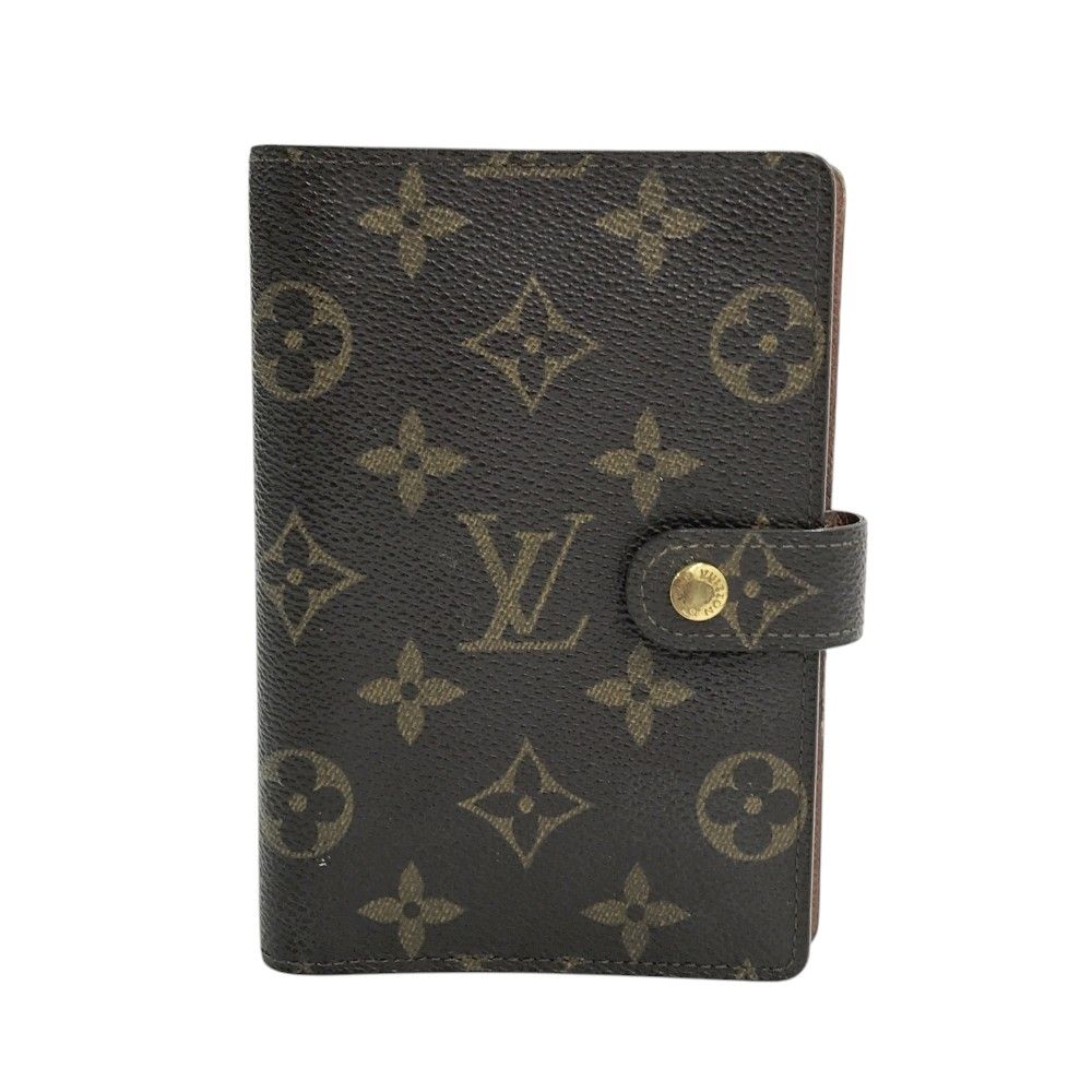 LOUIS VUITTON ルイ ヴィトン R20005/CA0973 手帳カバー アジェンダPM モノグラム ブラウン系 [240101389463]
