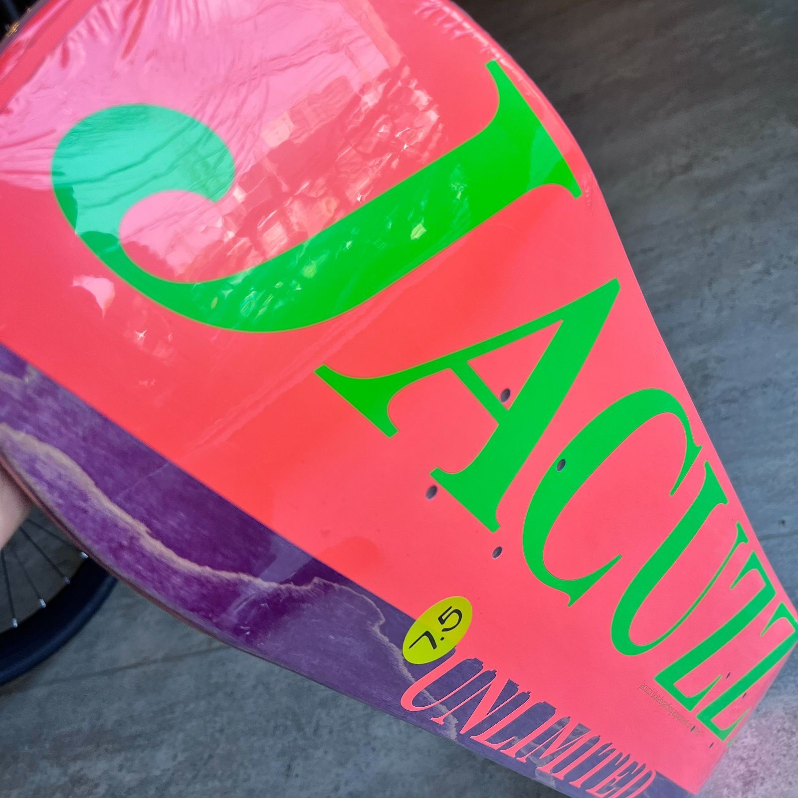 スケートデッキ】Flavor 7.5×29.25inch WB12.125inch 【JACUZZI