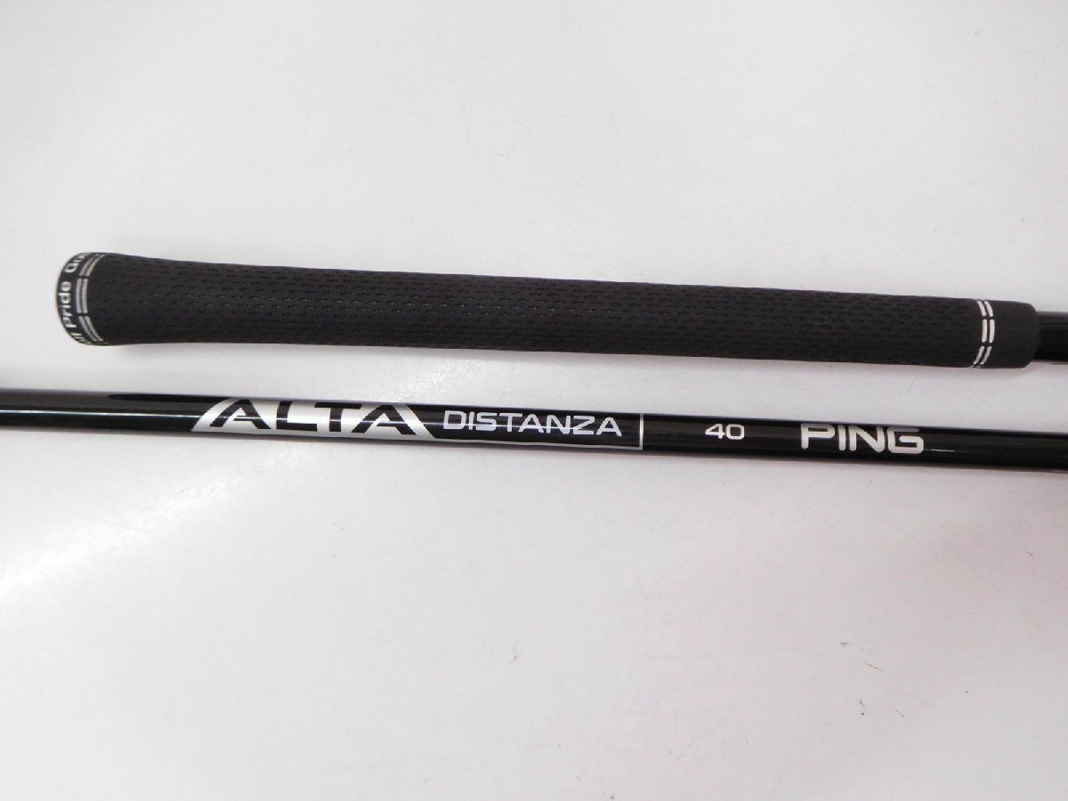 PING ALTA DISTANZA40 G710 中古アイアン
40中古セット 中古】G710 アイアン ALTA DISTANZA BLACK 40 24.5 R BC
