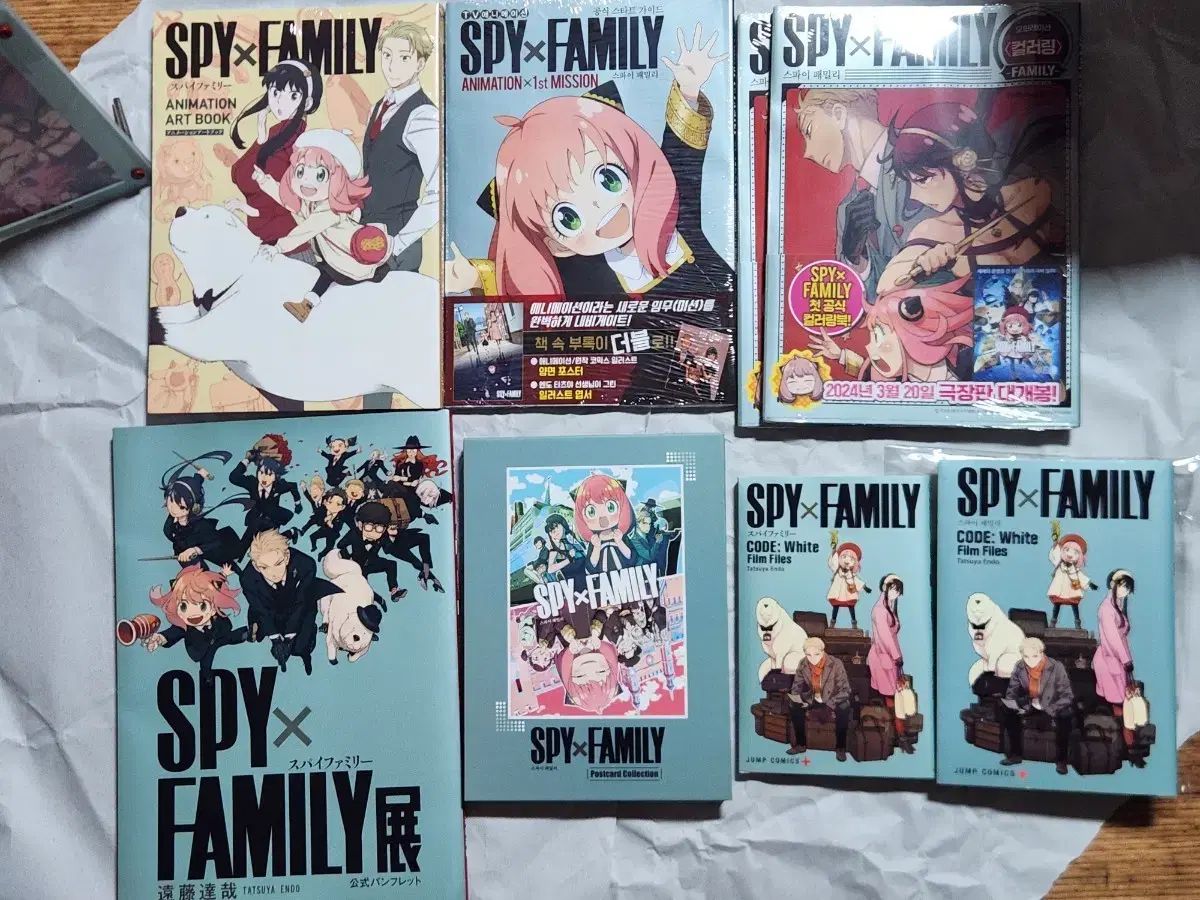SPY×FAMILY FAMILY グッズ 集め アートブック|パンフレット|塗り絵