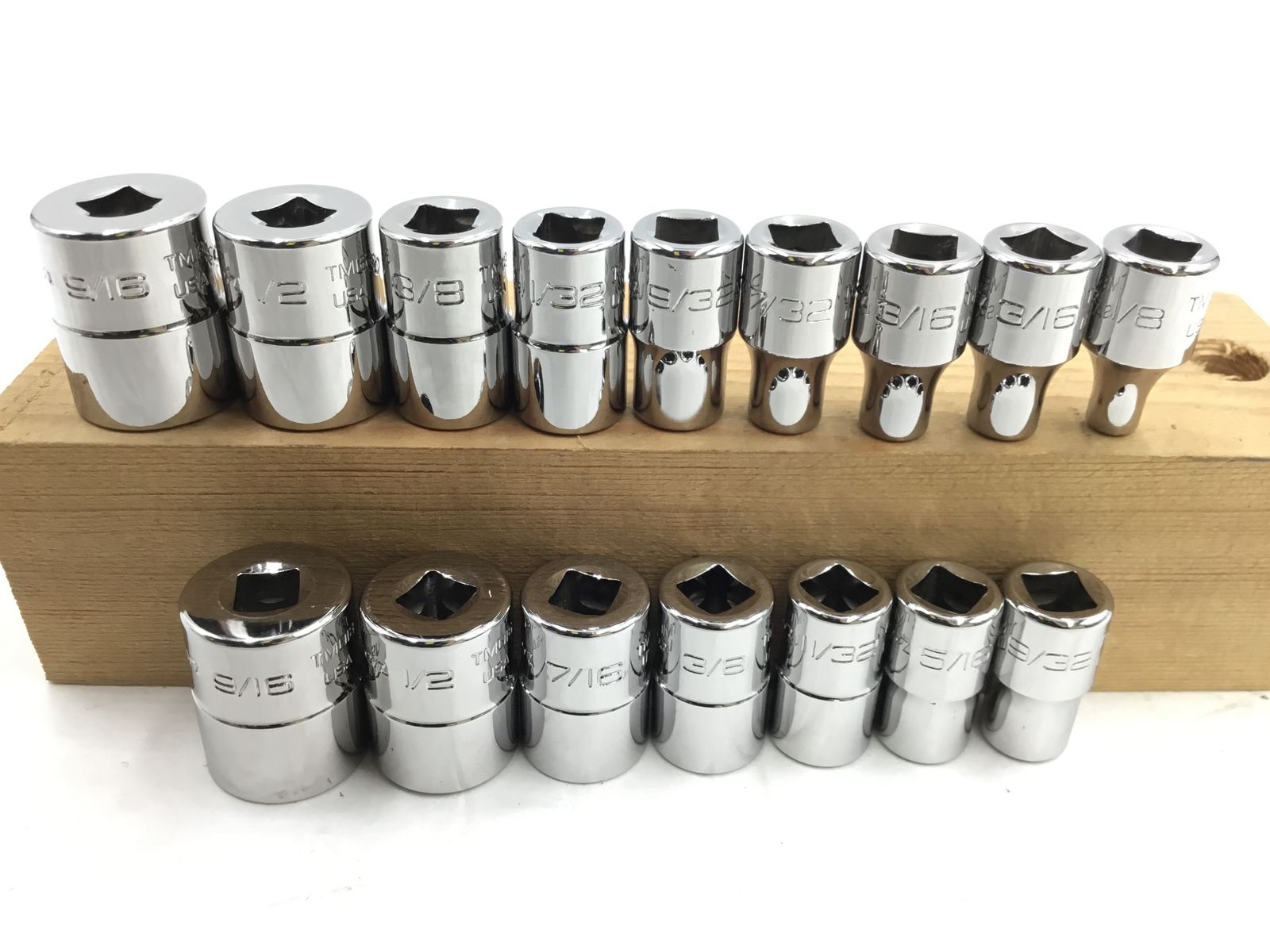 品 Snap-on スナップオン 1 4 dr六角 12角シャローソケット16点セット TM4～18 TMD9～18 IT43FZM1GORJ エコツール半田店 M02