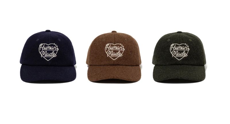 HUMAN MADE 6 PANEL WOOL CAP 帽子 HM26GD012 - メルカリ