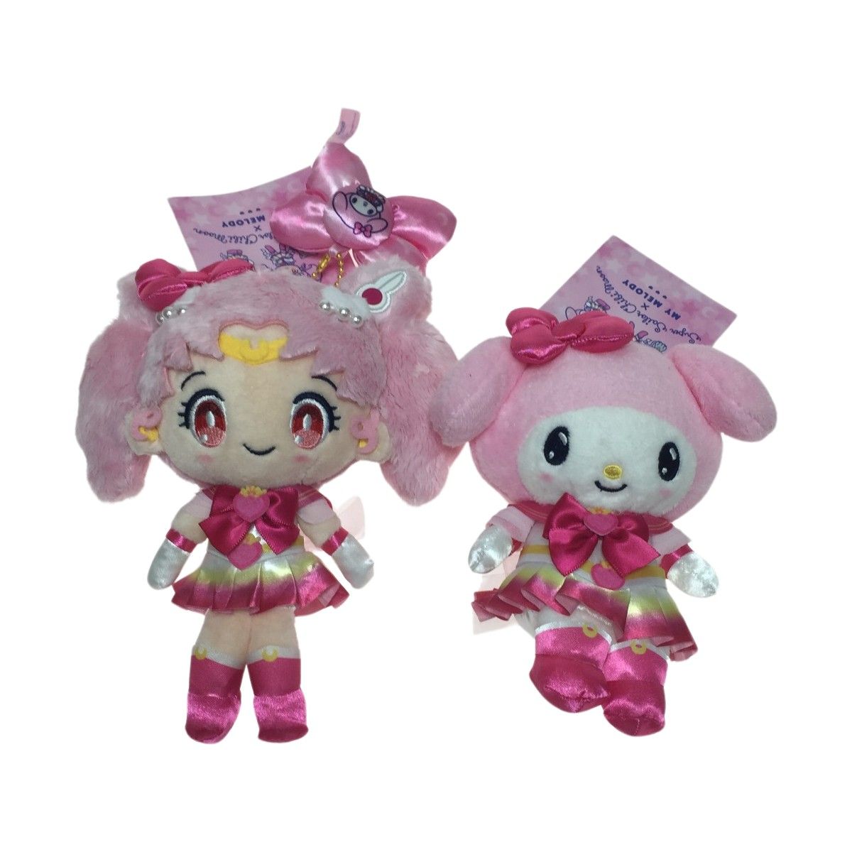 【希少】マイメロ セーラームーン コラボ ぬいぐるみ【最終出品】 ◎◎サンリオ セーラームーン ちびうさ マイメロ ぬいぐるみ