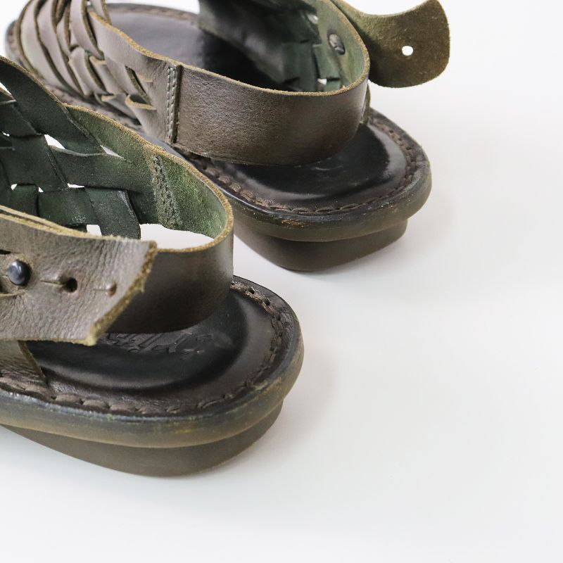 靴 trippen swamp 37 トリッペン trippen 2022SS Swamp forest スワンプ レザーサンダル 37