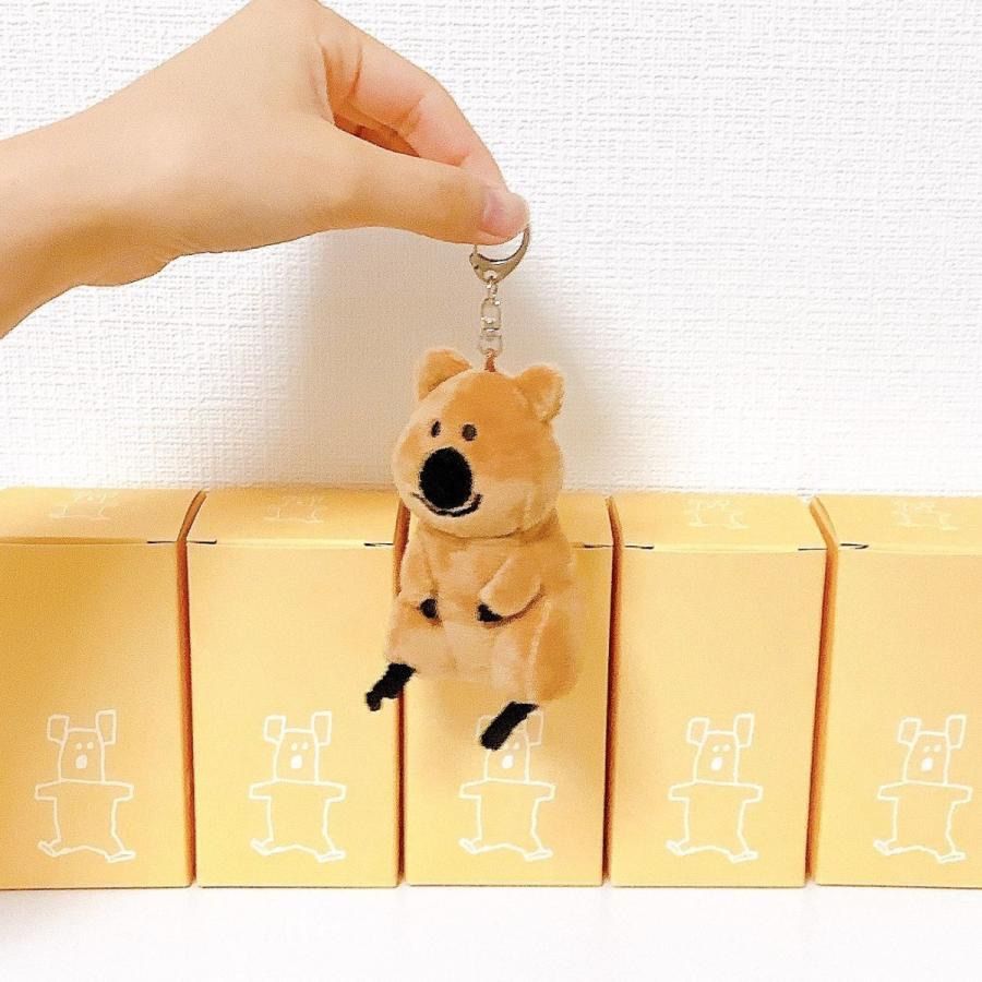 ダイノテン Dinotaeng 韓国 クオッカ ぬいぐるみ 人形 キーリング