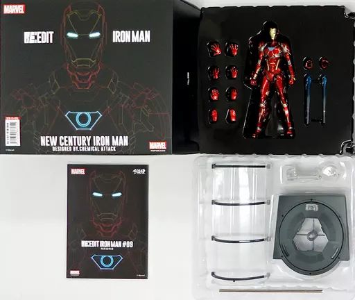 中古】フィギュア #09 NEW CENTURY IRON MAN 「アイアンマン