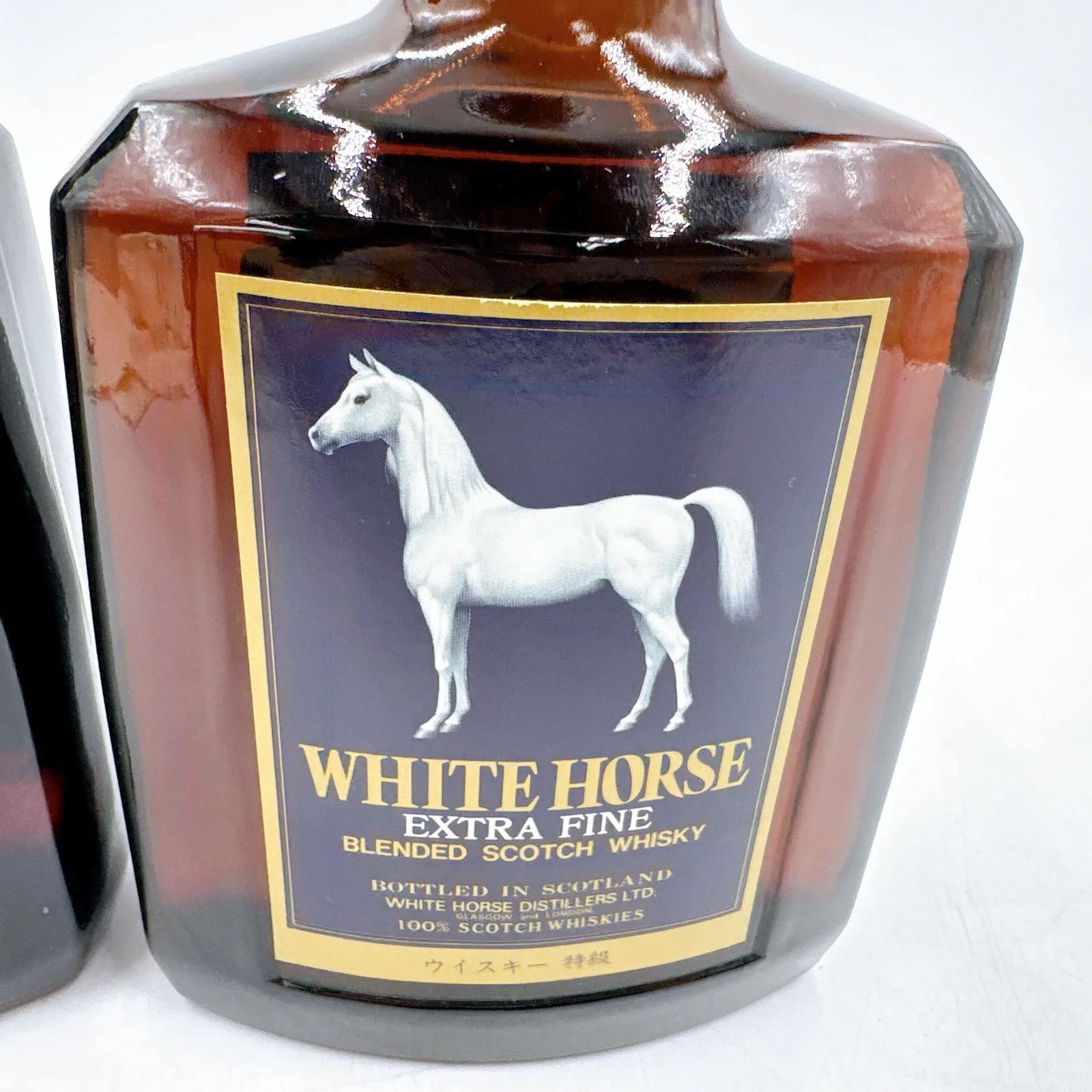 WHITE HORSE ホワイトホース 特級 古酒 750ml 未開栓】2本 WHITE HORSE EXTRA FINE ホワイトホース エクストラ