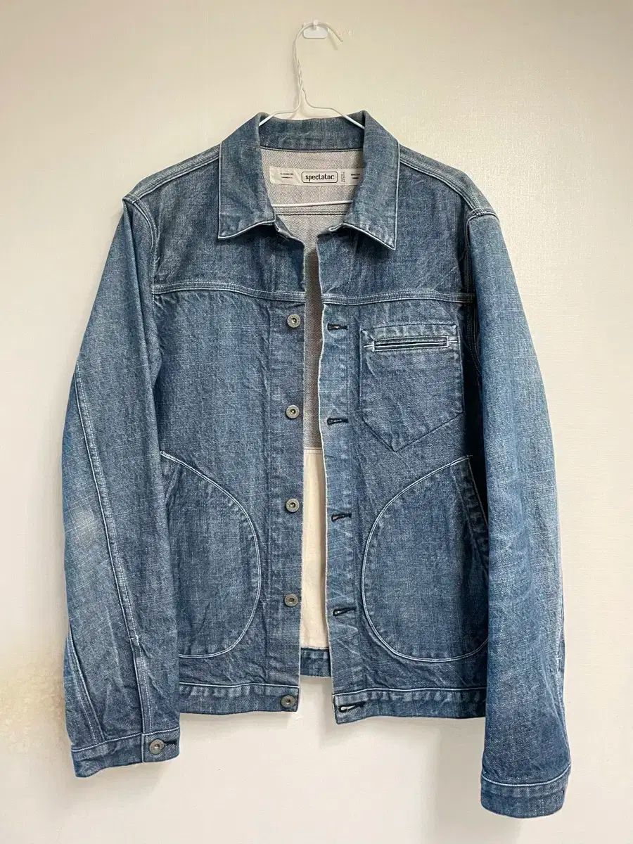 안태옥 スペクテイター デニム ジャケット