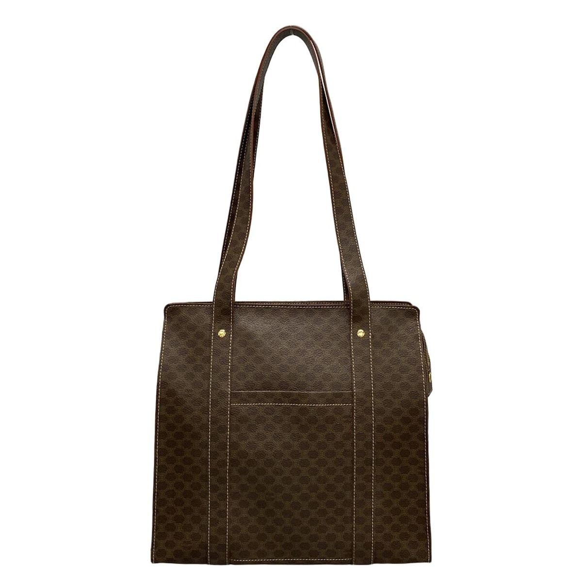 CELINE ダークブラウン トートバッグ CELINE ダークブラウン トートバッグ