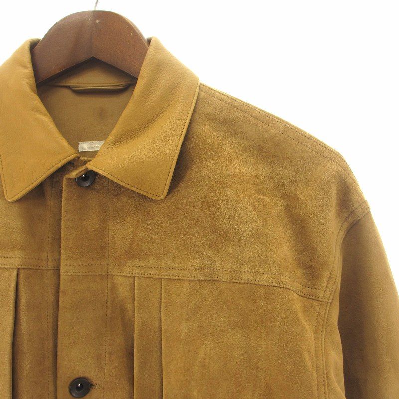 COMOLI 18SS TYPE-1st シープ スエード M01-01003