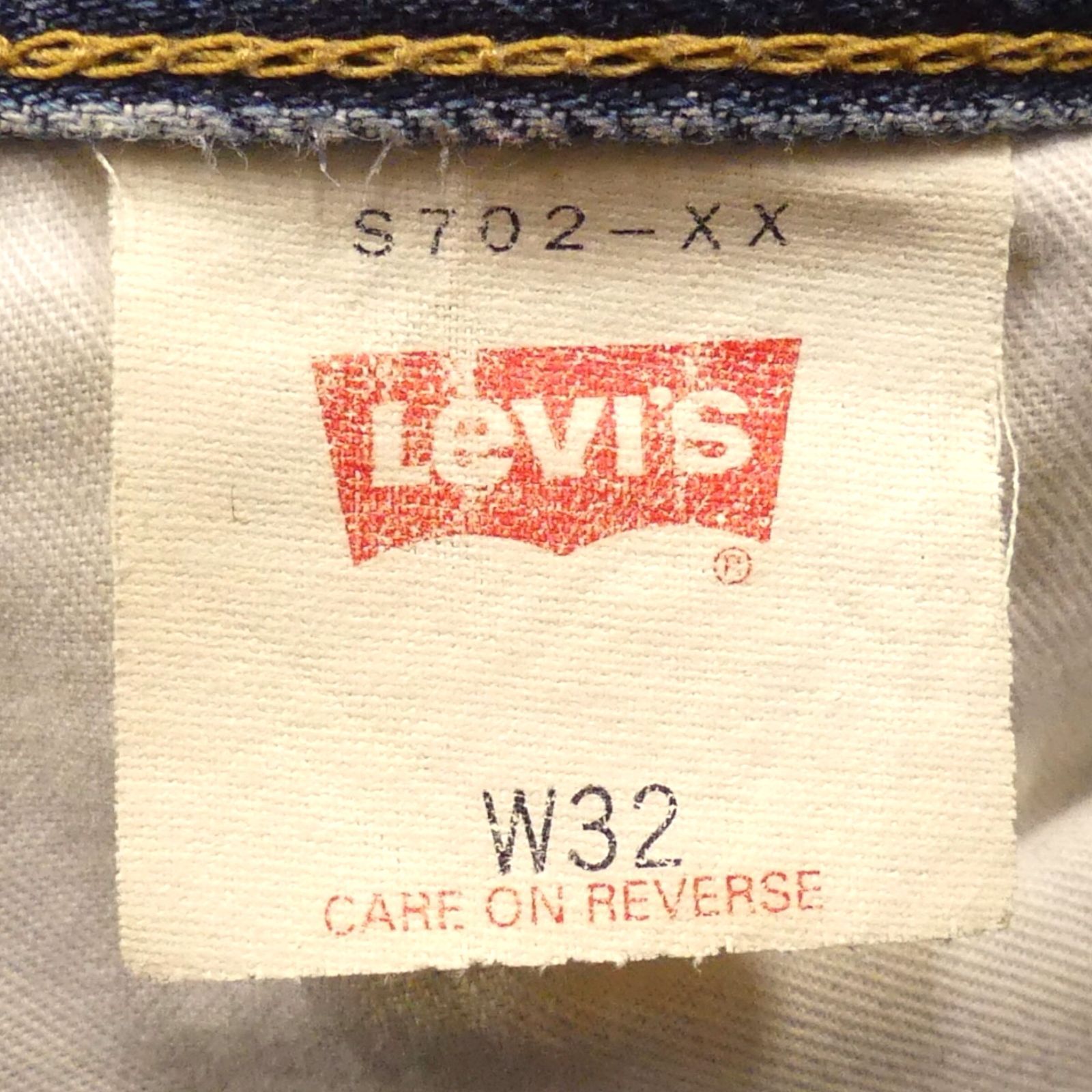 リーバイス702XX大戦モデル ヴィンテージ復刻 W32 Levi