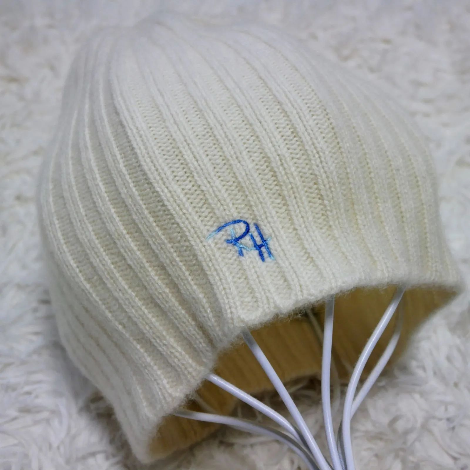 Ron Herman カシミヤ100% OFF WHITEカラー NITTO CAP ビーニー